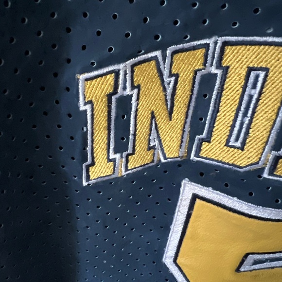 Jeff Hamilton leather Indiana pacers basketball jersey - Picture 2 of 4